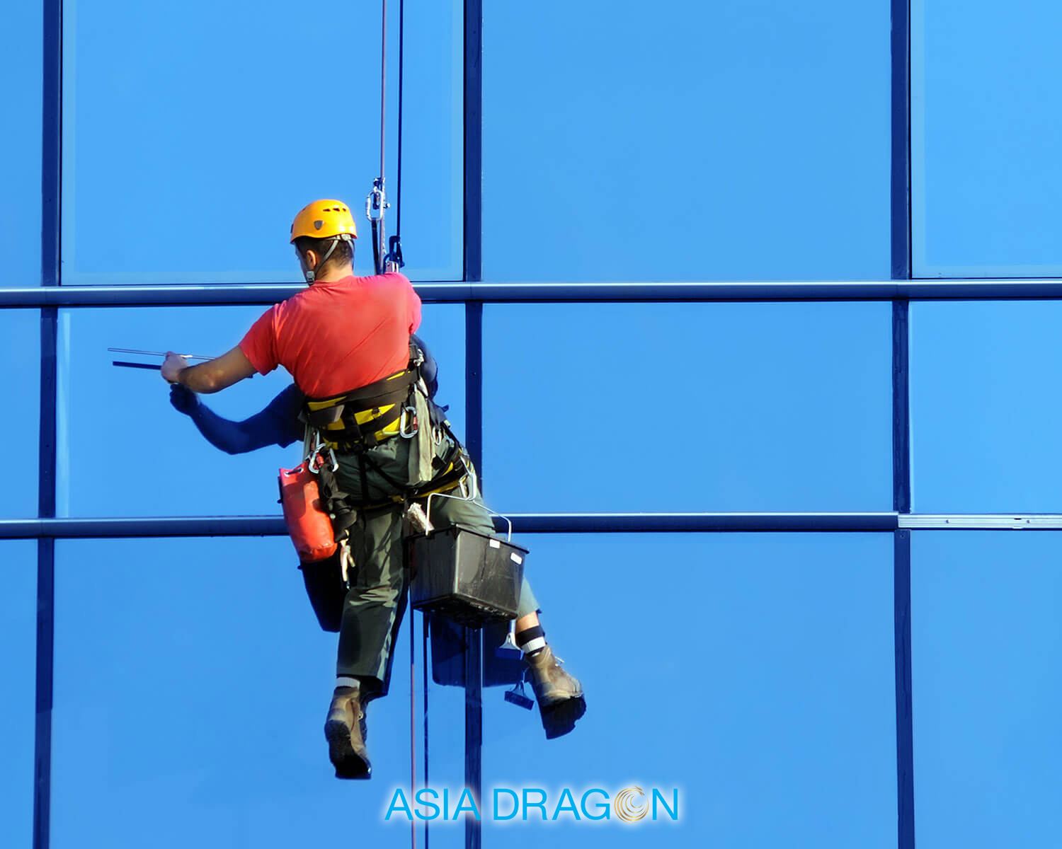 Reputable glass cleaning ropes swing